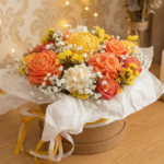 Como fazer buquês de flores de cera